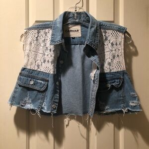 Carmar cropped jacket